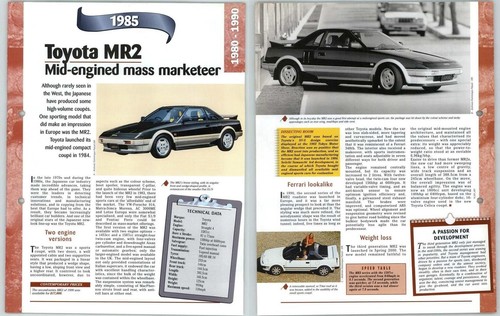 Toyota mr2 1980 1990 - mr2, 1980/1990