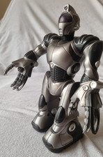 Mini Robosapien V2 WowWee Posable Robot - Used, Eyes Light Up