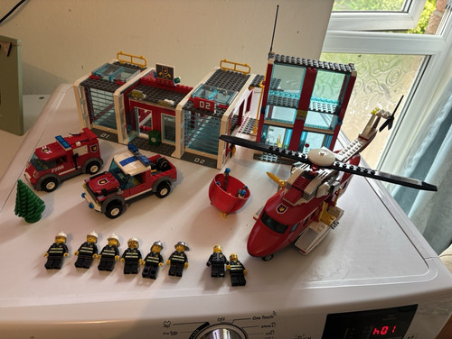 Lego city 7208 7206 - &, fire