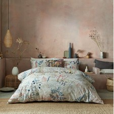 Clarissa Hulse Serendipity Bedding Duvet Cover Set 100% Cotton Sateen In Stone
