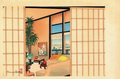 Chiura obata interior - chiura,