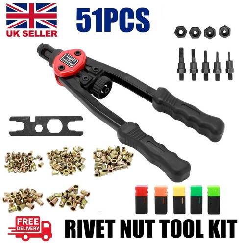 Rivet gun kit rivnut - gun,