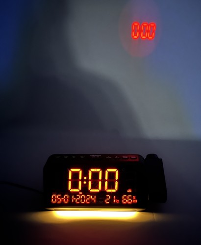Radio dual alarm - fm,