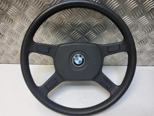 BMW E30 316 1987 Genuine Steering Wheel With Horn Buttons & BMW Badge 1152896.4