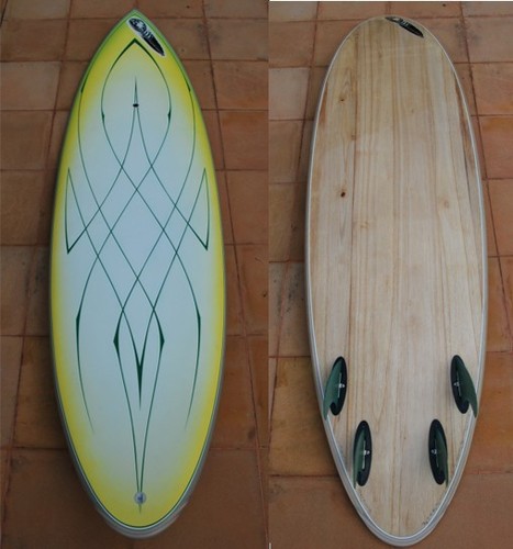 Surfboard roundtail quad - roundtail,