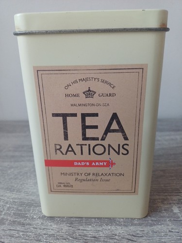 Dads army themed tea tin - themed,
