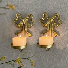 2Pcs Wall Sconce Candle Holder