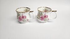 2 Elizabethan Fine Bone China Vintage Tea Cups Made In England
