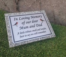 Granite Memorial Plaque Grave