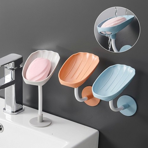 Bathroom leaf shape - drain, soap