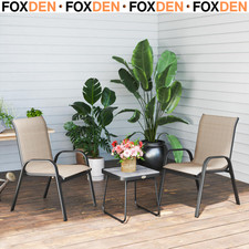 3 Piece Outdoor Bistro Set