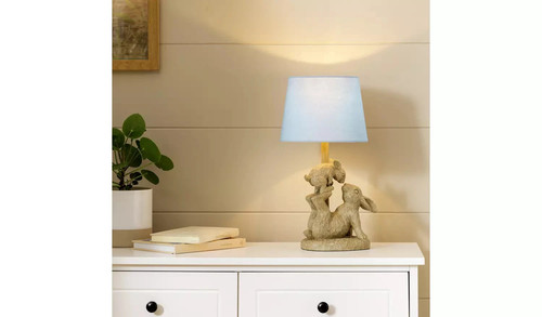 Argos home resin bunny table - resin,