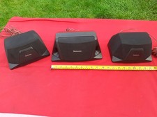 SET OF  3  Technics speakers 