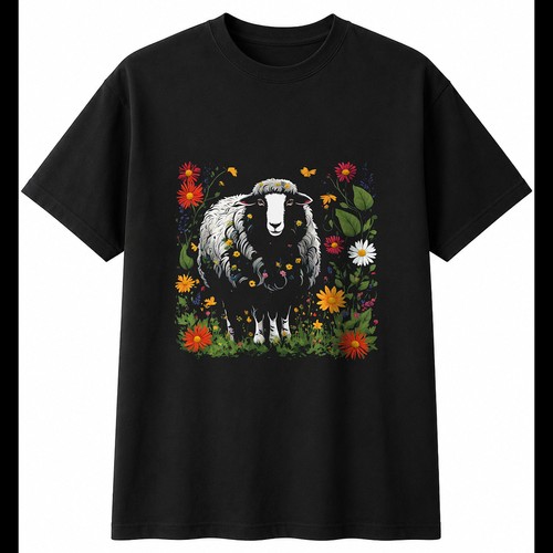 Botanical herdwick sheep with - herdwick,
