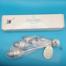 nigella Lawson Sebastian Conran set 6 measuring spoons 2009 living kitchen bowl