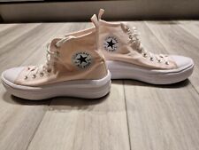 CONVERSE CHUCK TAYLOR ALL STAR PLATFORM SNEAKERS Pink 5.5 Wedge High Top New