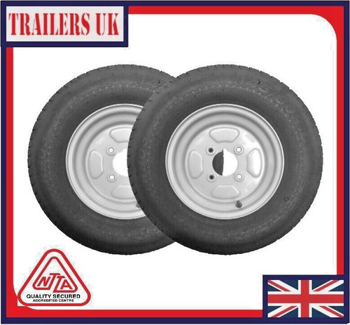 New pair trailer wheels - pair, &