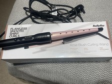 Babyliss Rose Blush Curling Wand Brand New In Box