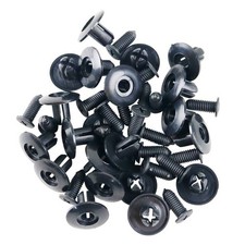 20 Pcs Door bumper arch Hole Trim Fastener Clips Car Panel Rivets screw clip 8mm