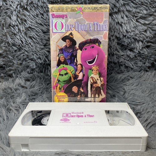 Barney once upon time vhs - once,