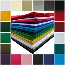 Washed Cotton Canvas Fabric Plain 100% Cotton 150cm Wide