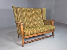 Vintage 2 Seat Sofa Green