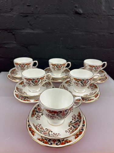 Colclough royale tea trios - x,