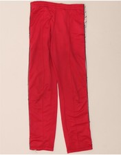 KAPPA Mens Tracksuit Trousers Small Red AI04