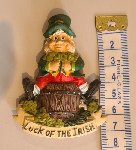 Leprechaun fridge magnet - leprechaun,