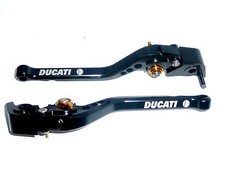 Ducati PANIGALE V4 V4S V4R LONG BRAKE & CLUTCH LEVERS SET ROAD TRACK RACE 
