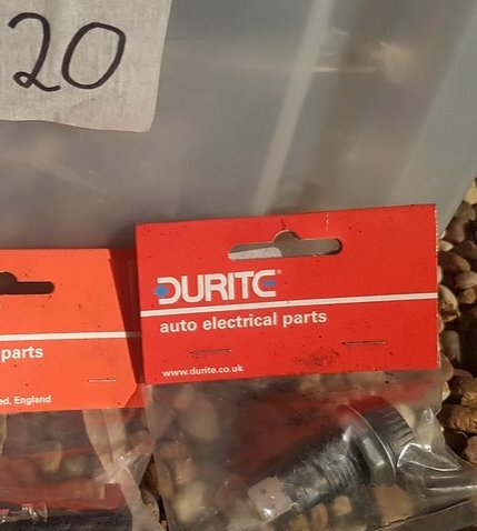 Durite amber warning light - durite,