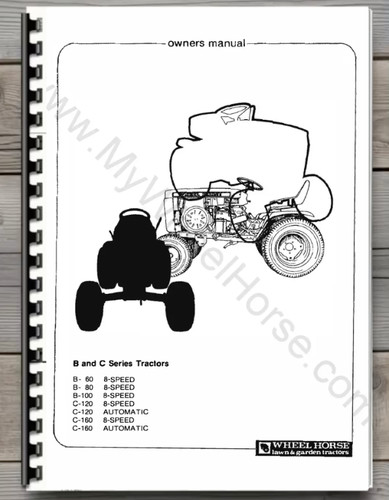 Wheel horse series tractor - b-series,