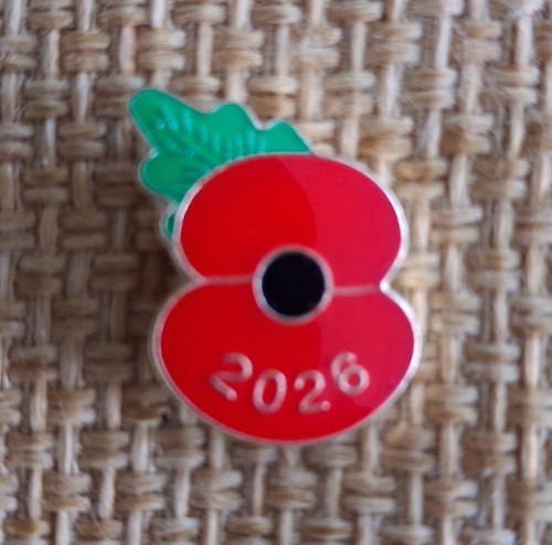 2026 dated remembrance pin - dated,