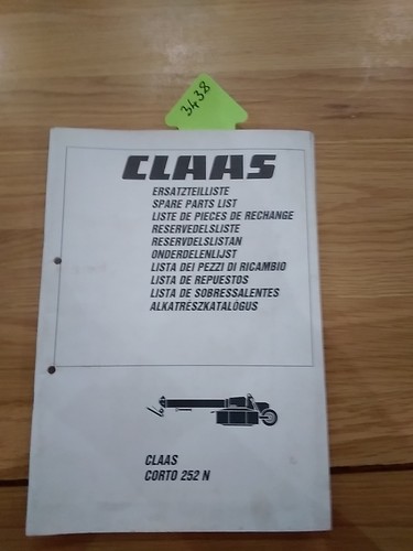 Claas corto 252 - corto, mower
