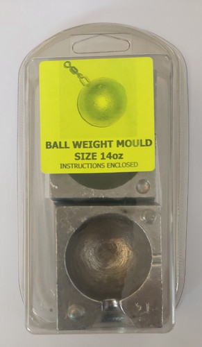 Cannon ball weight mould - cannon,