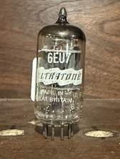 UltraTone By Mullard Blackburn 6EU7 Tube - High Mu - Twin Triode - Tested NOS+