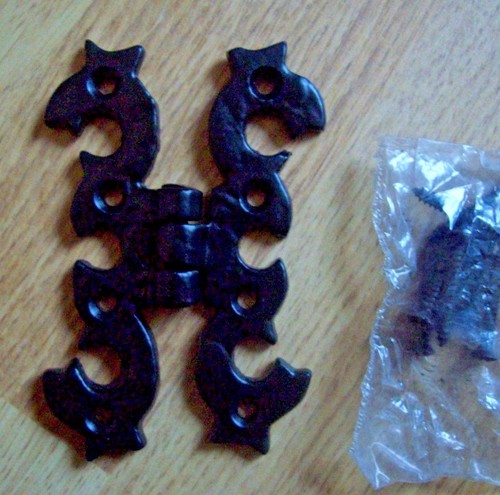 90mm black iron decorative - 90mm,