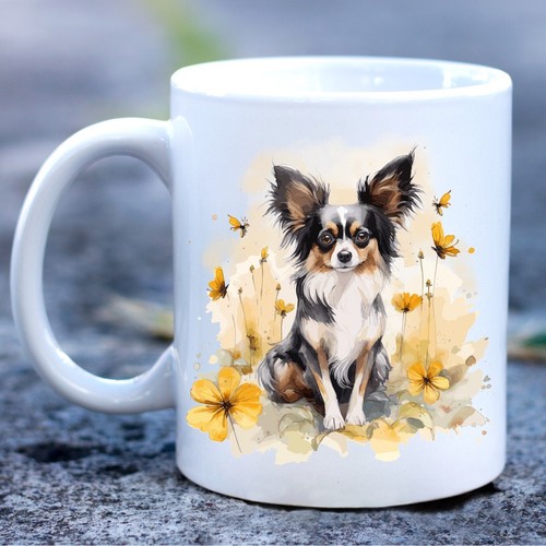 Pet dog mug watercolour - mug,,