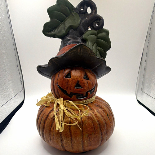 Ceramic jack lantern - ceramic, jack-o'-lantern