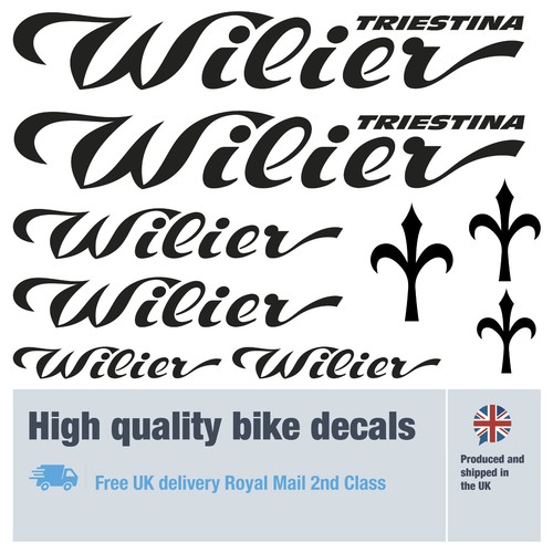 Wilier bike labels decals - wilier,