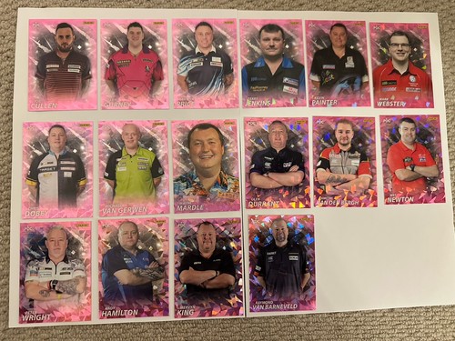 Pdc panini darts pink - panini,