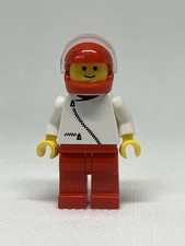 LEGO Town Racing Driver Minifigure-1989 Set 6526- Rare Vintage Minifigure- BG2