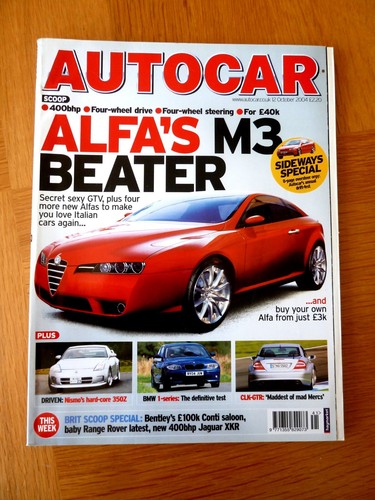 Autocar magazine oct 2004 - oct,