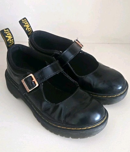 Martens black leather mary - martens,