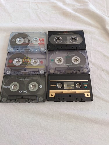 Maxell used blank cassette - used,