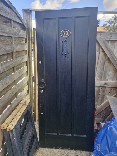 Oak door from 1930s - 1930s, house