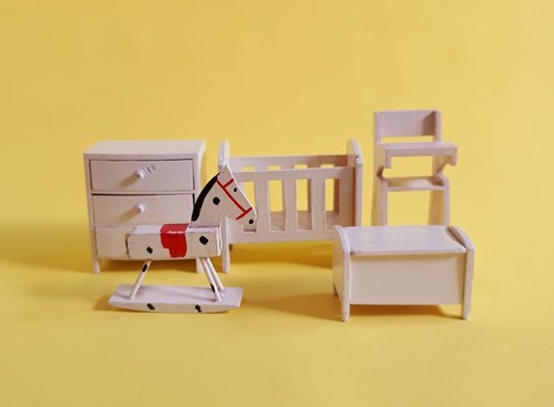 Vintage barton dolls house - vintage,