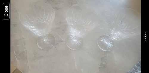 Waterford crystal lismore - 3x,