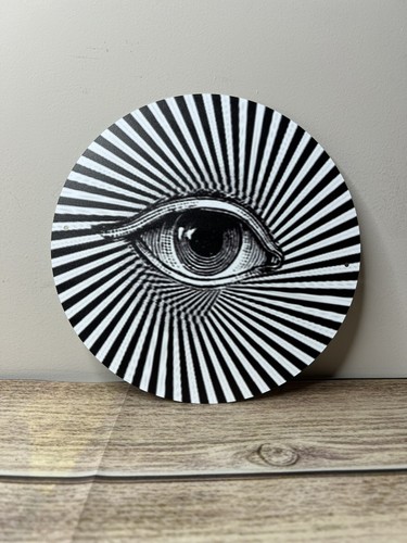 Mystical eye metal wall - eye, plaque
