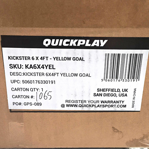Quickplay kickster 6ft 4ft - quickplay,